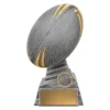 a3390a-silver Silver rugby mainstay with resin construction
