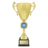 cup166b-gold Gold showdown cup with plastic / metal construction