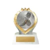 Silver / gold sierra tower-cross country with resin construction