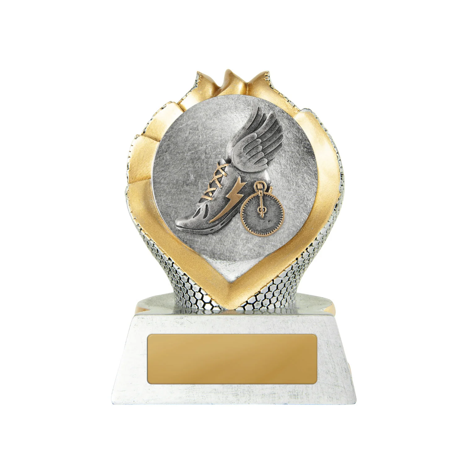 Silver / gold sierra tower-cross country with resin construction