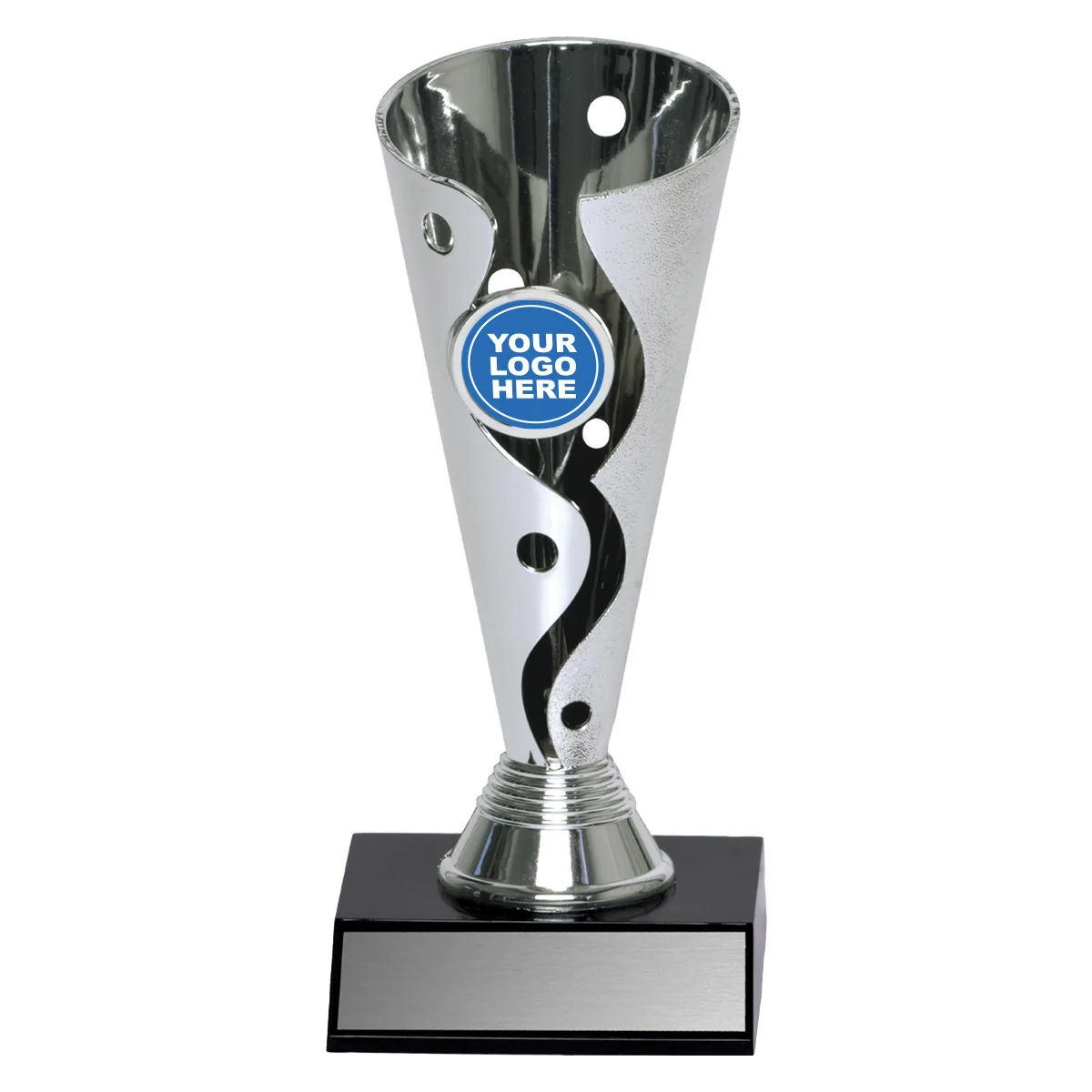 s5328-silver Silver silver carnival with plastic construction