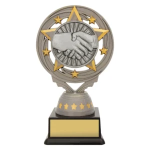Silver silver fair play torch with plastic construction