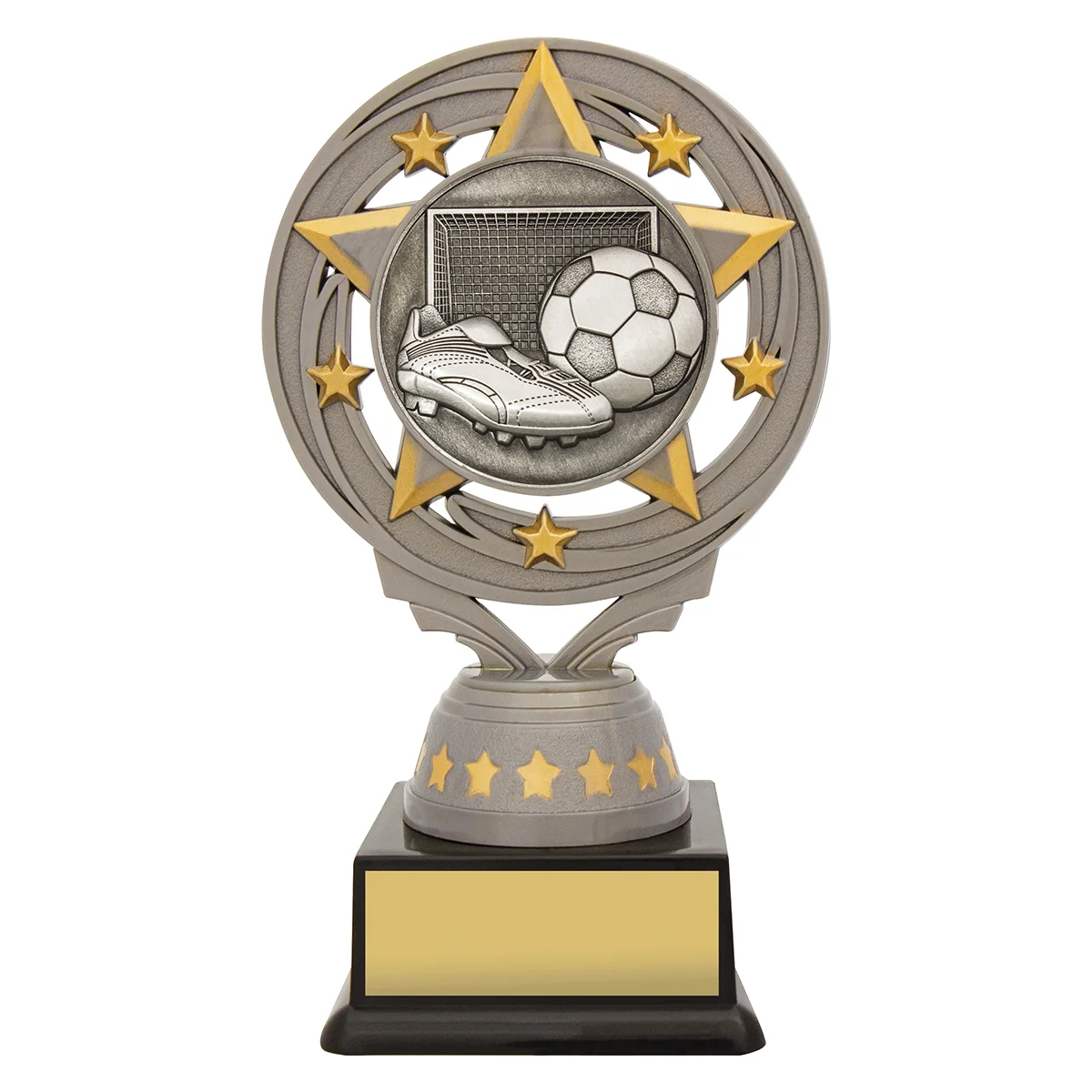 ft280a-silver Silver silver football torch with plastic construction