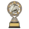 ft235a-silver Silver silver horse torch with plastic construction