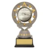 ft591a-silver Silver silver netball torch with plastic construction