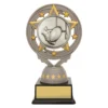 ft213a-silver Silver silver rugby torch with plastic construction