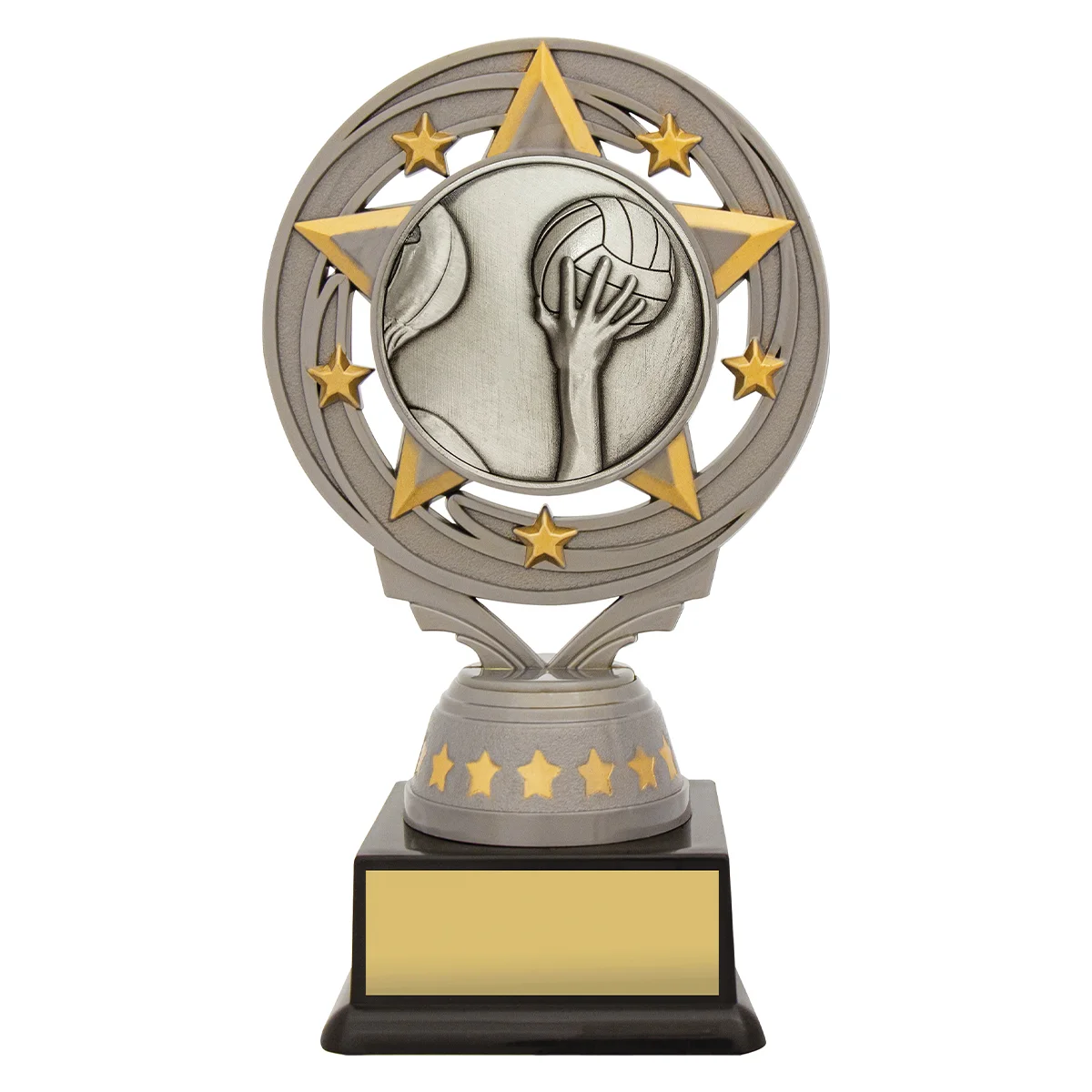 ft270a-silver Silver silver water polo torch with plastic construction