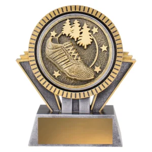 Silver & gold spartan - cross country with resin construction