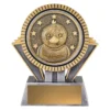 -gold Silver / gold spartan - duck with resin construction