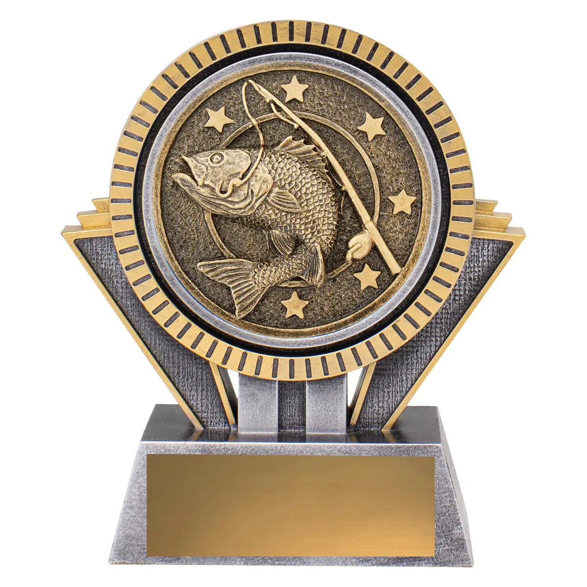 -gold Silver / gold spartan - fishing with resin construction