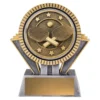 -gold Silver / gold spartan - table tennis with resin construction