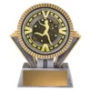Silver / gold spartan varsity - dance with resin / metal construction
