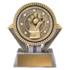 -gold Silver / gold spartan - wicketkeeper with resin construction