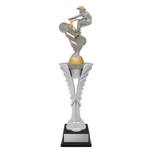 Silver spear - bmx with plastic construction