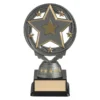 Silver star torch with plastic construction