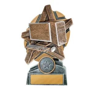 Silver / gold starburst stand computers with res / ilient construction