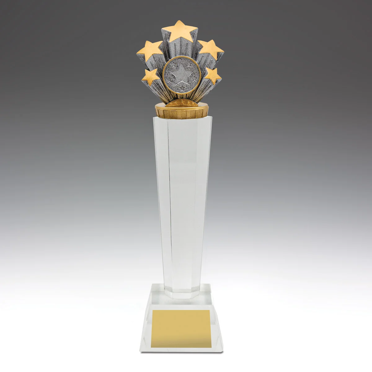 uc25a-grey-bg Stars crystal with crystal construction