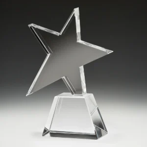 Supreme star with crystal construction