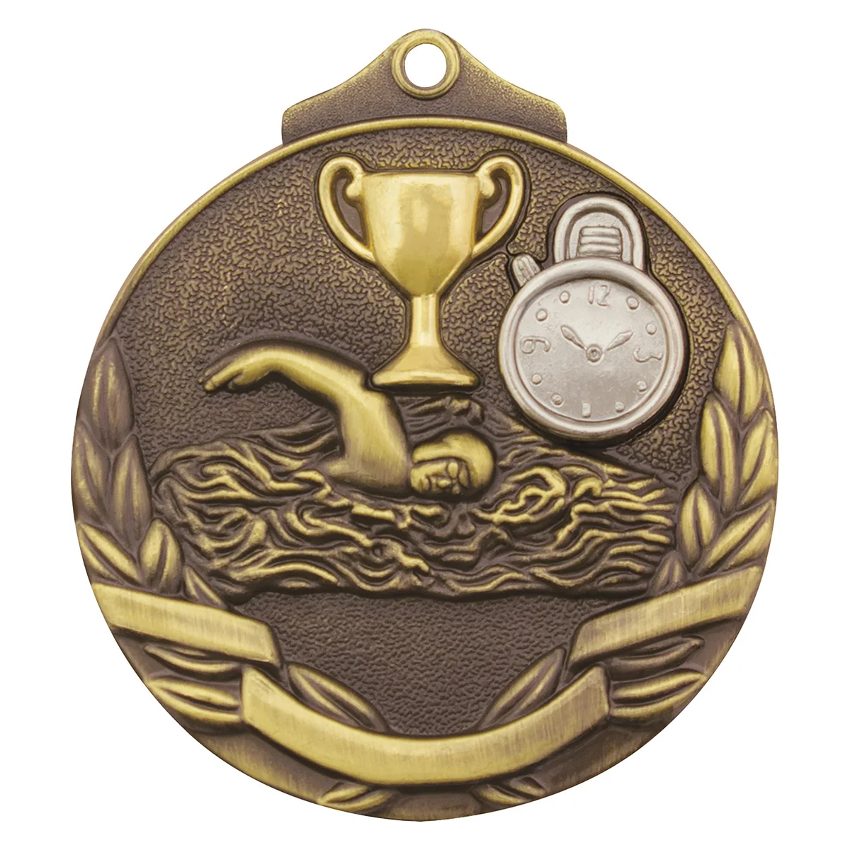 Gold swim two tone with metal construction