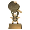 Gold table tennis pinnacle with resin construction