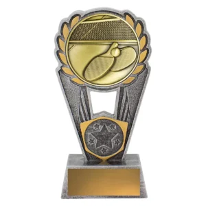 Silver / gold table tennis polaris with resin / metal construction