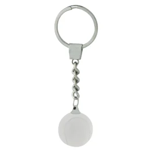 Crystal tennis keychain