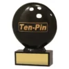 13953a-black Black tenpin bowling ball with resin construction