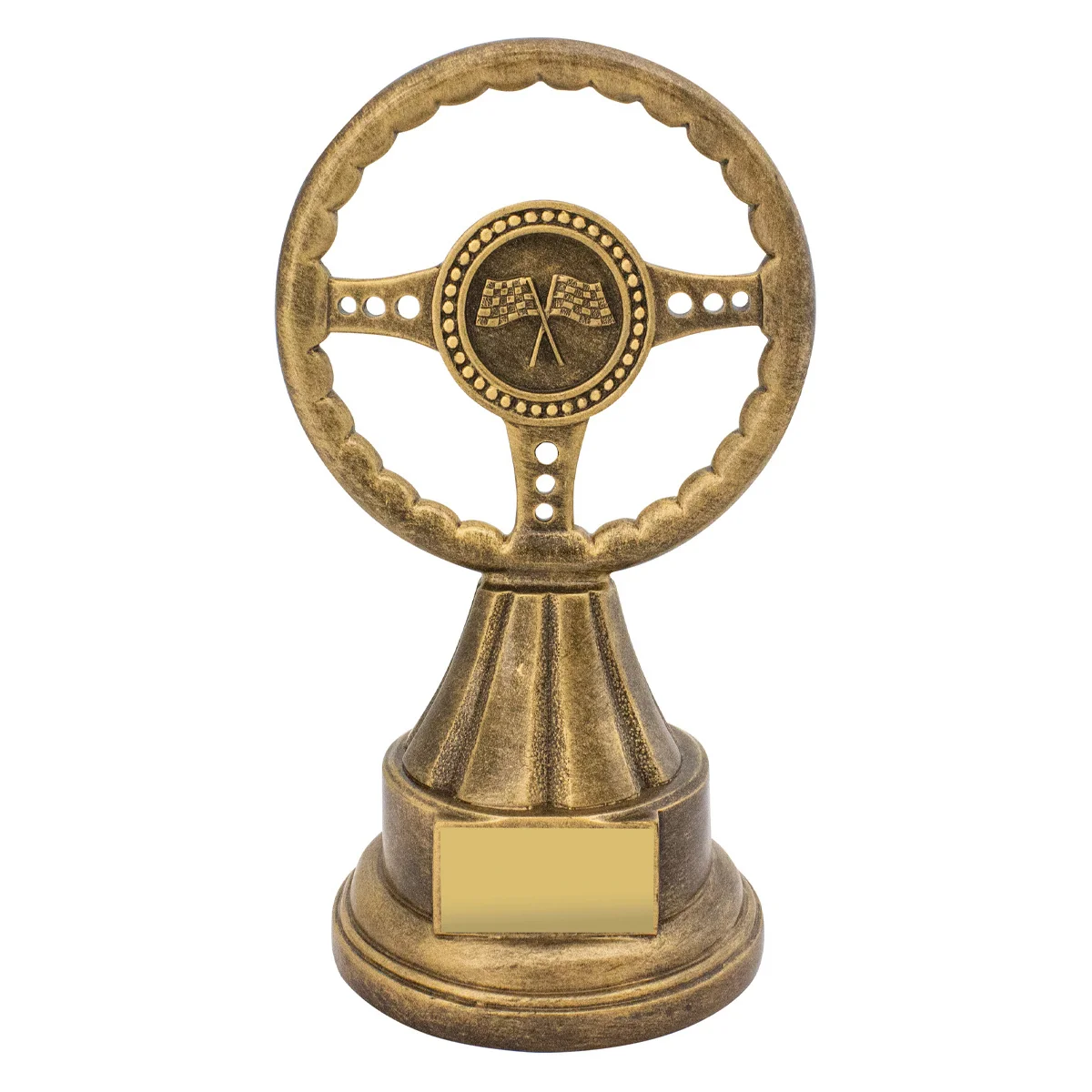 13884-gold Gold the wheel with resin construction