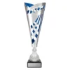 cup137a-blue Blue thunder - silver / blue with plastic / metal / marble construction