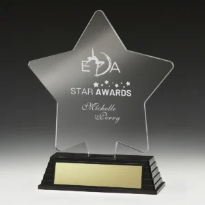 Torchlite star with acrylic construction