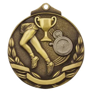 Gold track two tone with metal construction