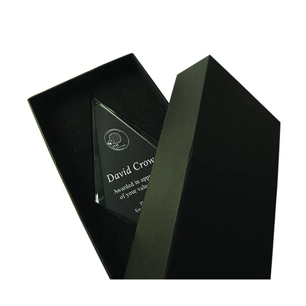 vac03c-clear Clear value crystal - arrow with crystal construction