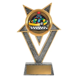 Silver ventura - go kart with resin construction
