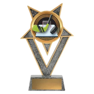 Silver ventura - ice hockey with resin construction