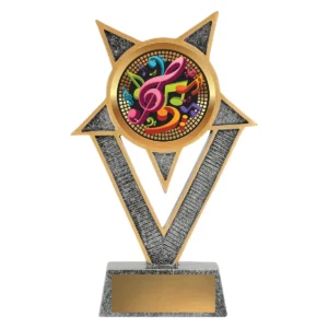 Silver ventura - music with resin construction