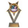 ven32a-silver Silver ventura - silhouette with resin construction