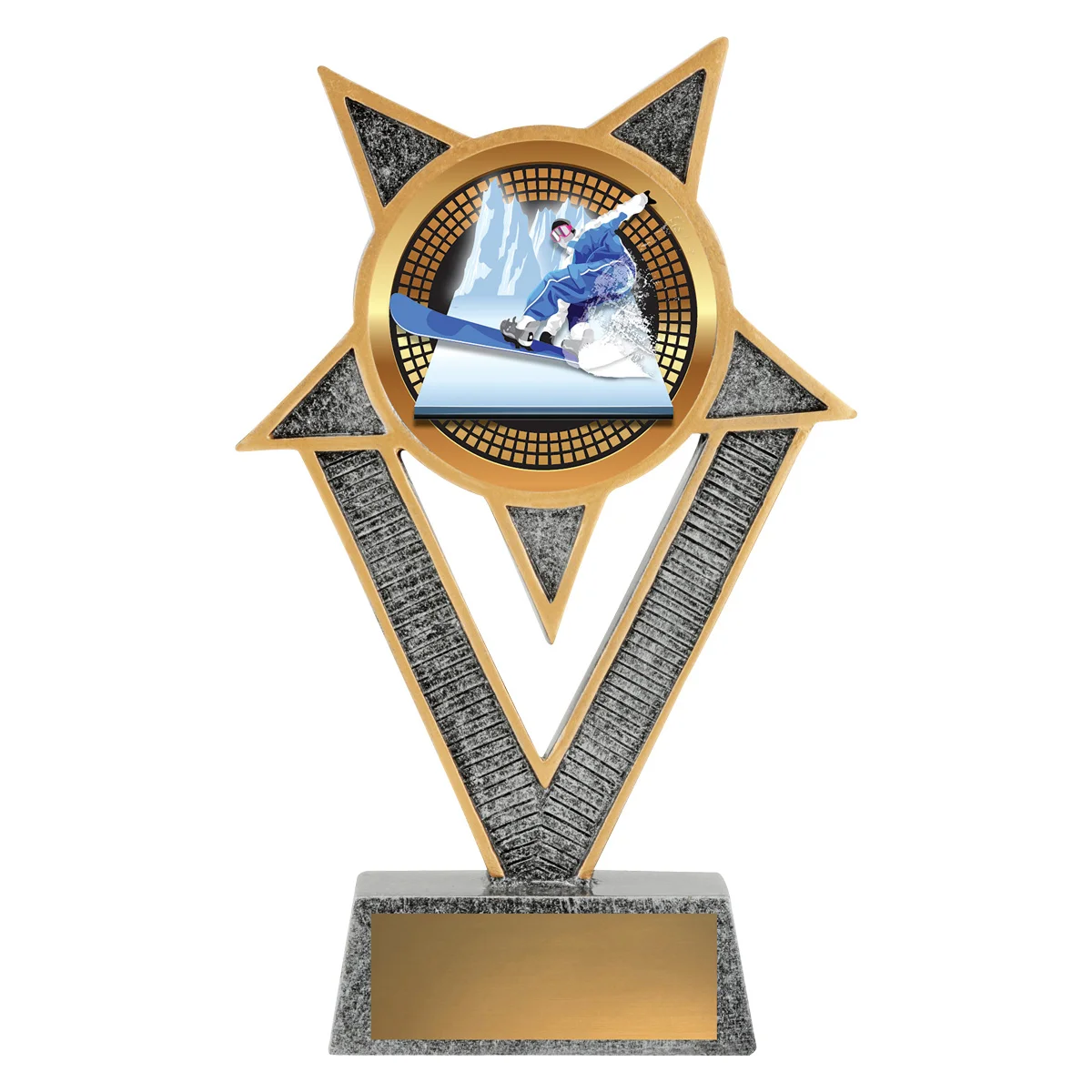 Silver ventura - snowboarding with resin construction