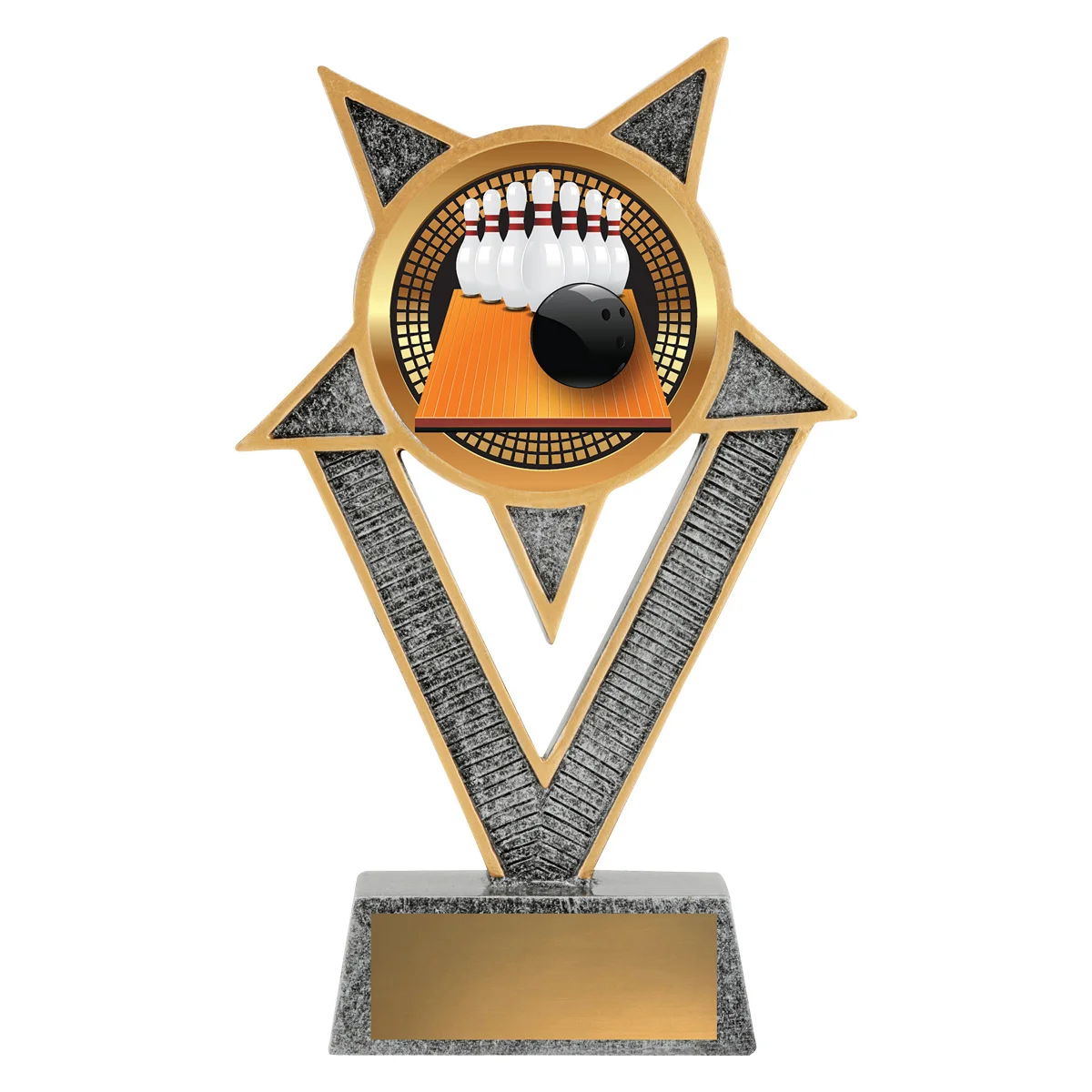 Silver ventura - tenpin with resin construction