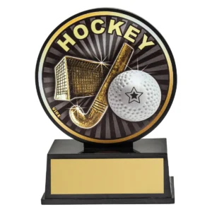 Black vibe hockey with plastic construction