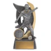 a3180a-silver Silver warrior - male with resin construction