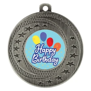 Silver wayfare - birthday with metal construction