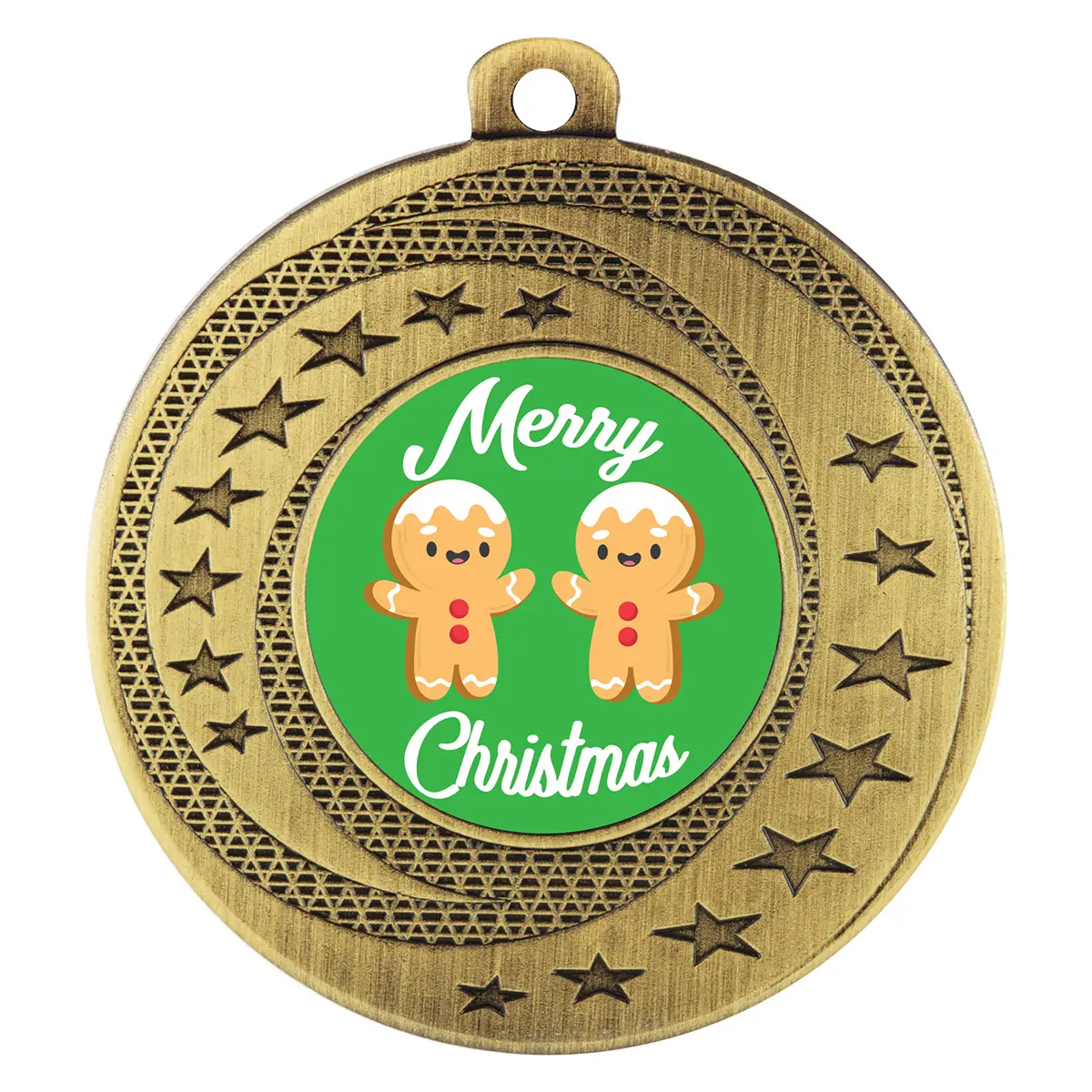 Gold wayfare - christmas with metal construction