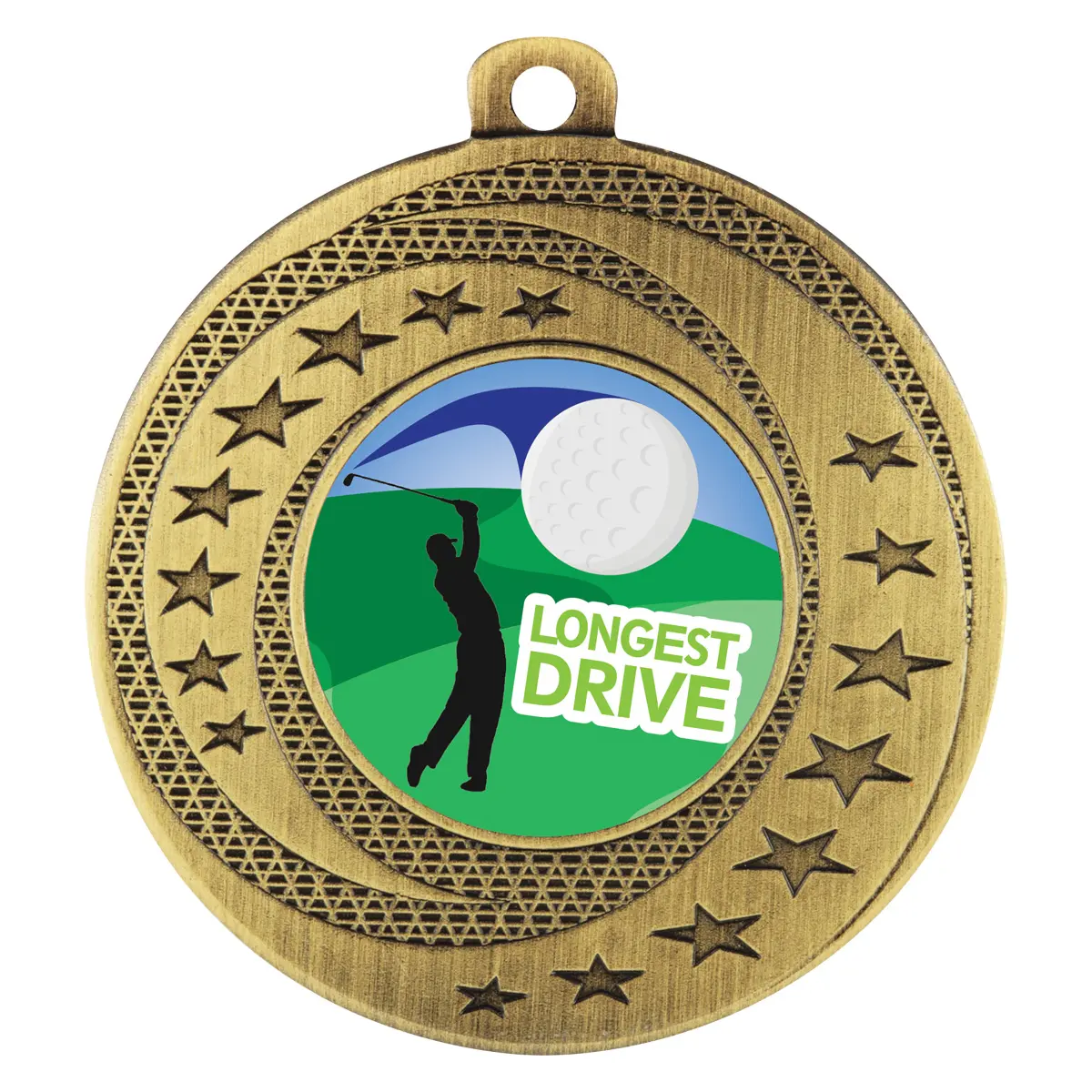 asw163g-gold Gold wayfare - longest drive with metal construction