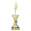-silver Gold / silver wayfinder - ballet with plastic / marble construction