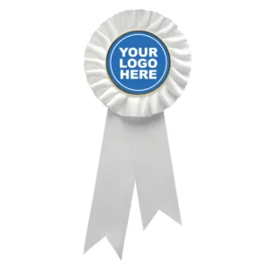White white rosette w/ hook