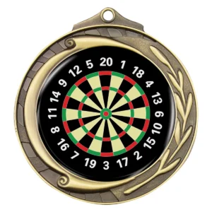 Gold wreath - darts with metal construction