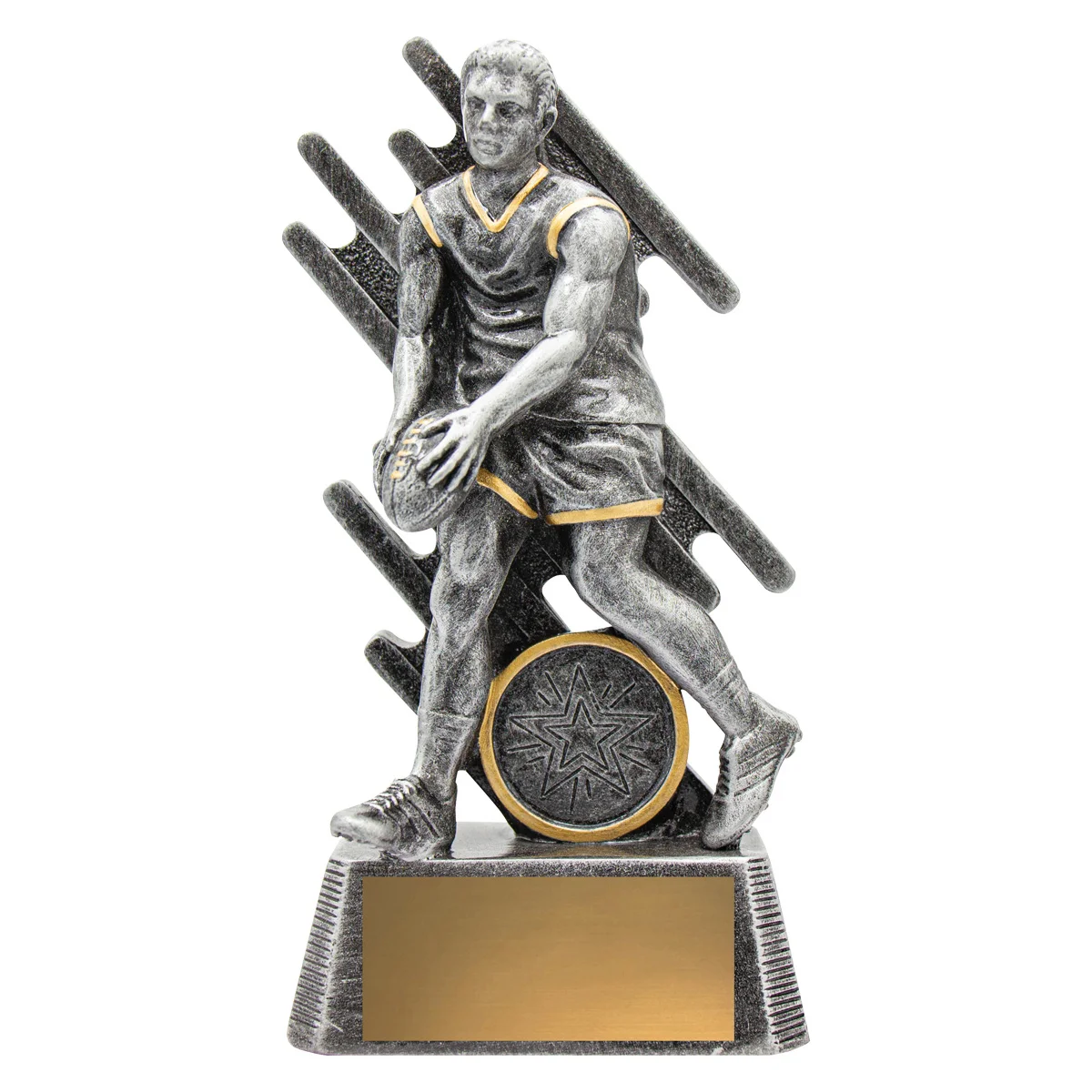 33088b-silver Silver zoom series - male with resin construction