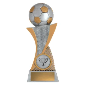silver Alpine - football with resin construction