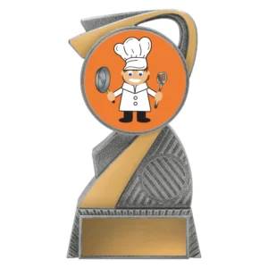 Silver arclight chef with plastic construction