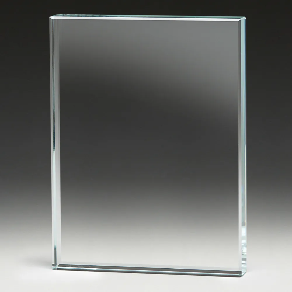 Clearview Glass Block glass award with glass